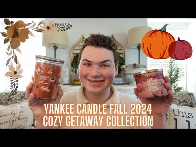 Yankee Candle Fall 2024 Cozy Getaway Collection | First Sniff Impressions