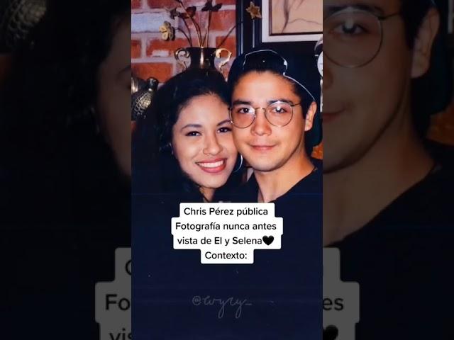 Chris Pérez pública Fotografía nunca antes vista de El y Selena Quintanilla 