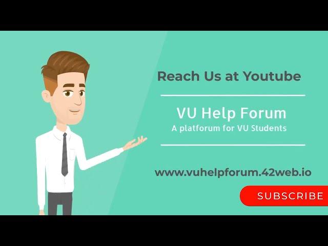 Introduction VU Help Forum