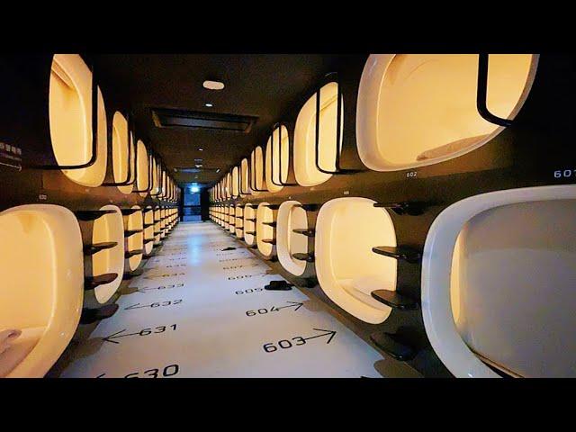 Spaceship capsule hotel where you want to stay once / nine hours Hakata station