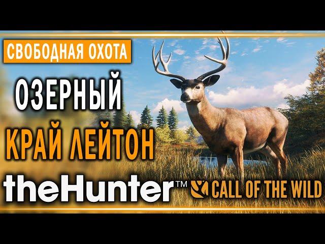 theHunter Call of the Wild #3  - Озерный Край Лейтон (часть 2) - Свободная Охота