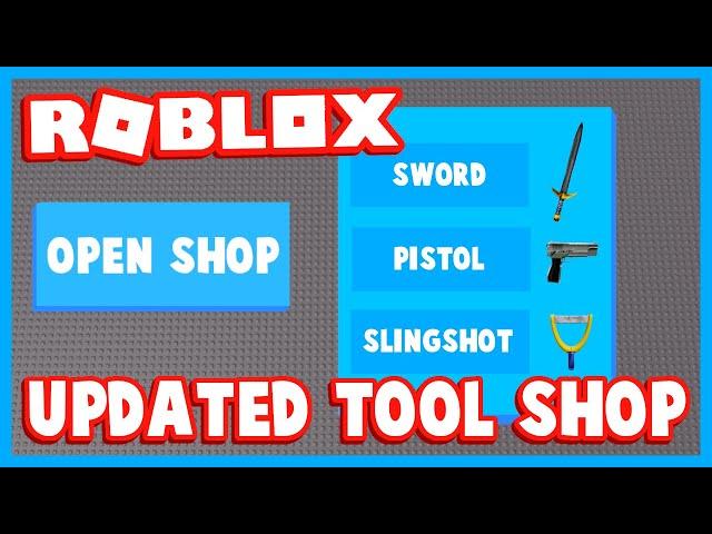 How to make a Tool Shop Gui in ROBLOX Studio