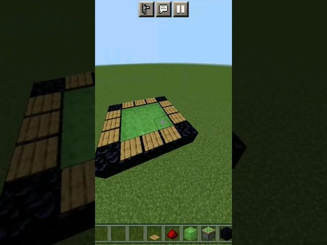 How to make Trampoline in Minecraft