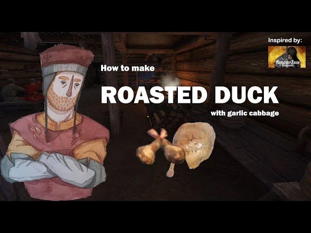 How to make Roasted Duck | 15th century cooking | KC:D series