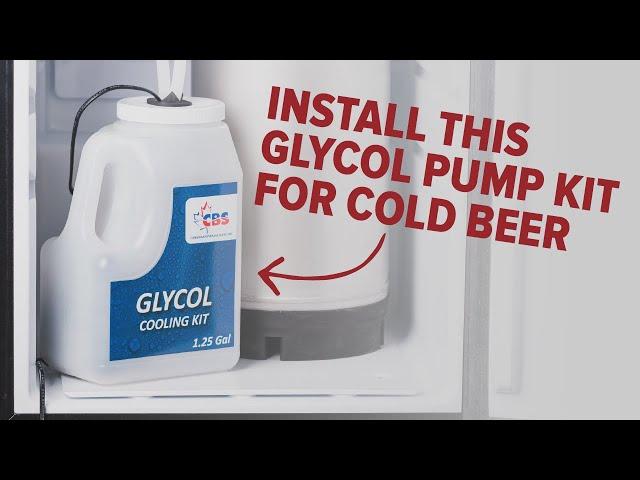 How To Install a Short Draw Glycol Pump Kit | Cooling Beer Lines Running Through a Wall