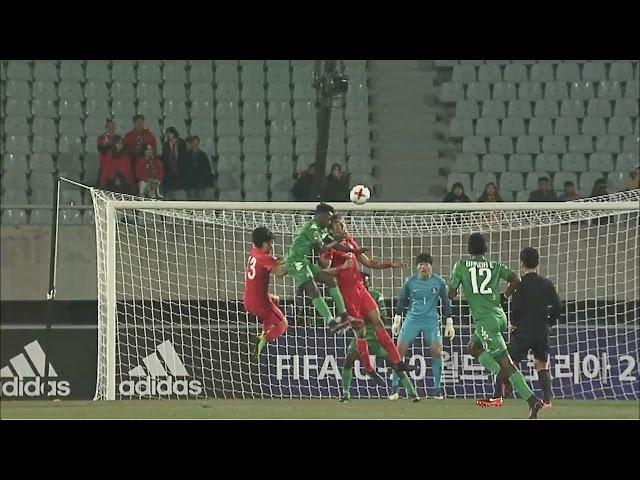 아디다스컵 U-20 - 위급한 상황! 정태욱 헤딩으로 부상