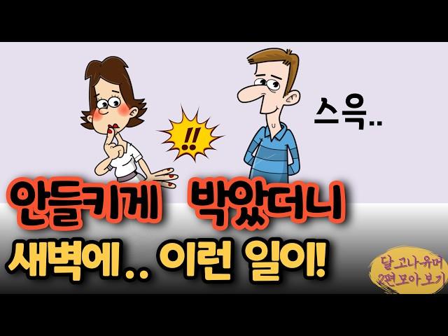 “스윽” 몰래 한번 넣었는데 새벽에 이런 일이! (충격반전) 등 두편 모아보기 ㅋㅋ[유머/재미있는/웃긴/개그/코미디]