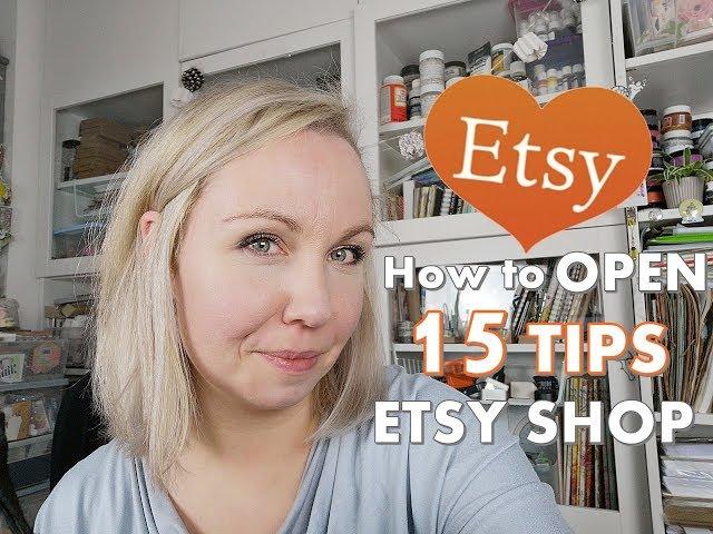 ETSY Store Opening Selling CRAFT Where to begin? 15 TIPS for Beginners  Maremi's Small Art 