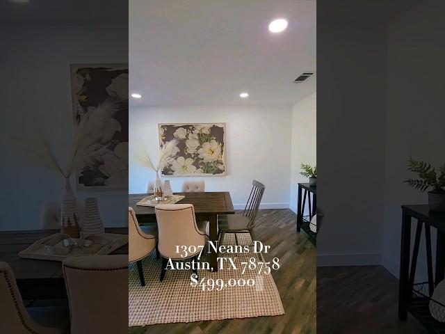 Inside a $499,000 Modern Home in Austin Texas near Domain #atx #realestate #remax #zucelrealestate
