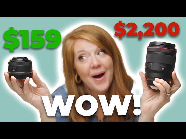 Can You REALLY Tell a $2000 Difference?! (Canon RF 50mm 1.8 vs 1.2)