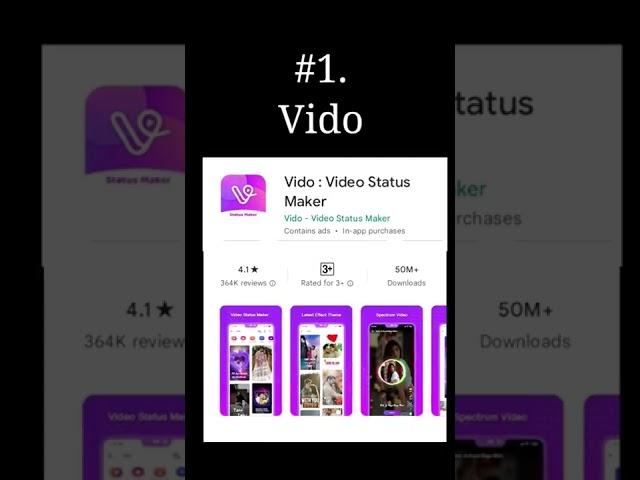 Top 5 Best WhatsApp Status Maker Apps for Android  #shorts #youtubeshorts