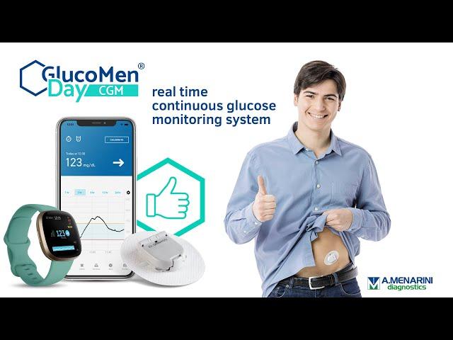 GlucoMen Day CGM  Real time continuous glucose monitoring system | Promo Video