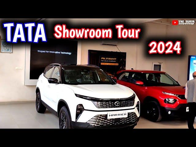 tata showroom tour 2024 || tata harrier 2024 top model || tata punch 2024 top model || tata curvv