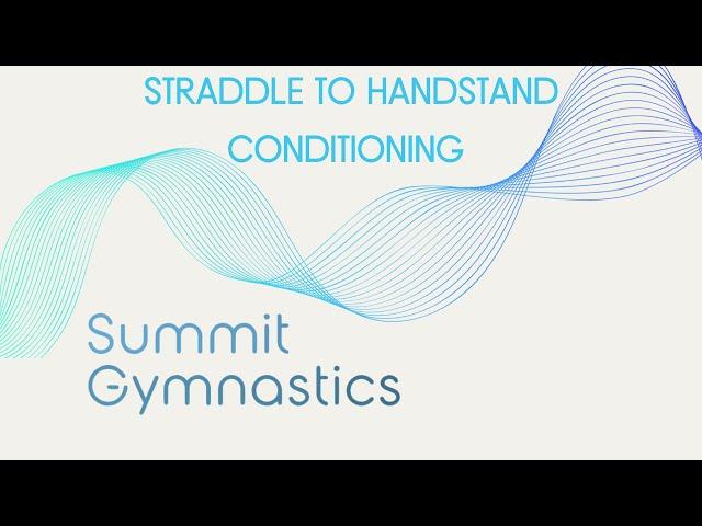 Straddle to Handstand Conditioning | Gymnastics Training at Home