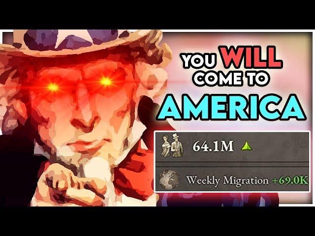 Migration Meta is BACK - Victoria 3 America GIGACHAD Guide