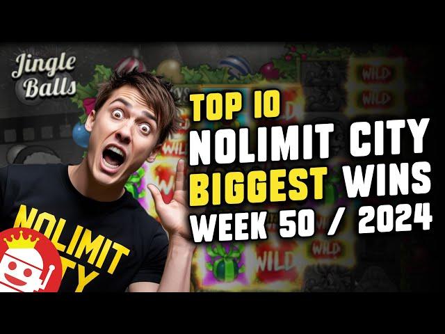  TOP 10 NOLIMIT CITY COMMUNITY BIGGEST WINS OF WEEK #50 - 2024