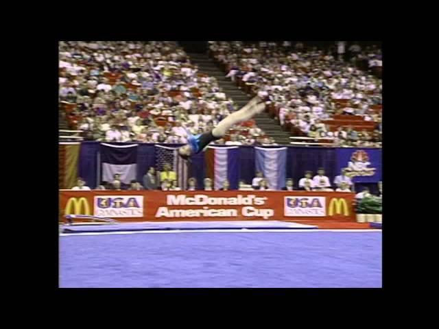 Elena Piskun - Floor Exercise - 1994 McDonald's American Cup