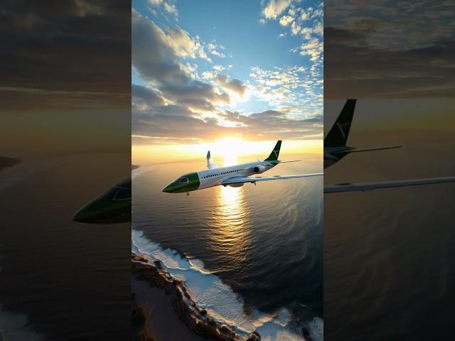 Futuristic Passenger AIRCRAFT FLIGHT! #aviation