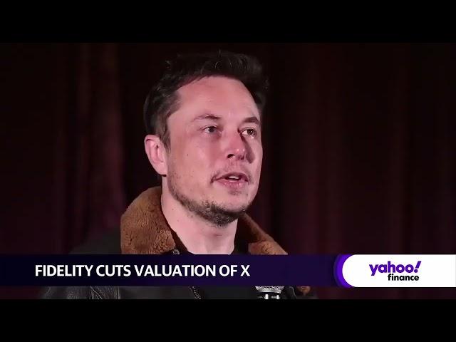 Elon Musk's X gets valuation cut by Fidelity (Recorded on Jan 2,  2024)