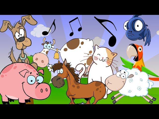  La Chanson des Animaux  French Animals Song  Les Animaux en Français  Learn French Basics 