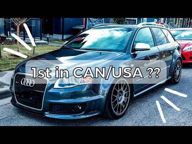 I FINALLY GOT AN AUDI RS4 B7 AVANT -- IN CANADA!