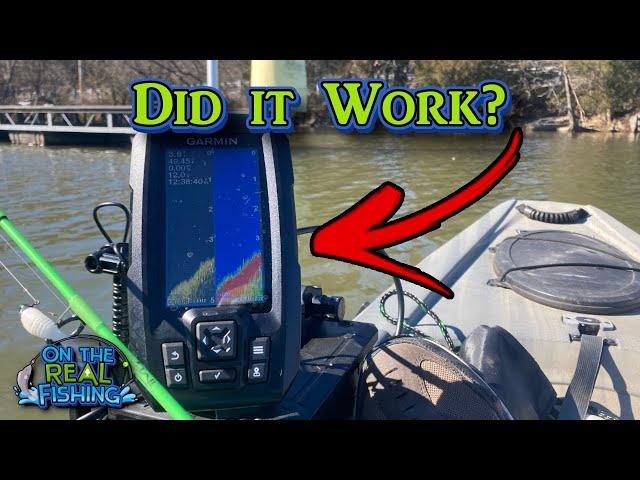 This Kayak Fishing Upgrade Might Change Everything! (Garmin Striker Vivid 4cv)