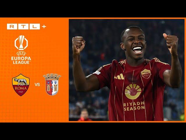 AS Rom vs. Sporting Braga - Highlights | UEFA Europa League | RTL Sport