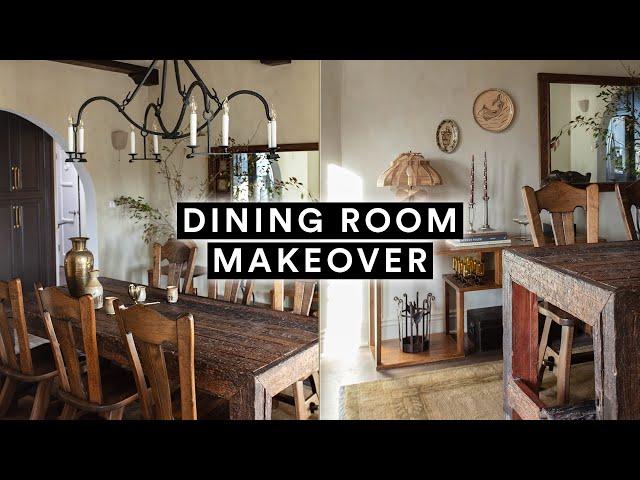 EXTREME DINING ROOM MAKEOVER  1929 Spanish  DIY From Start to Finish!