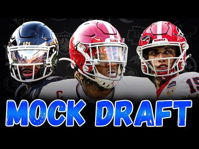 CRAZY 2025 NFL Mock Draft | Mock The Mock