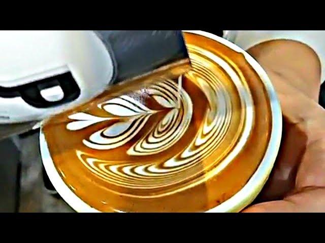 ️ Morning Brew Barista Latte Art Training Compilation (Satisfying Chill Jazz Hip Hop Lo fi) Coffee