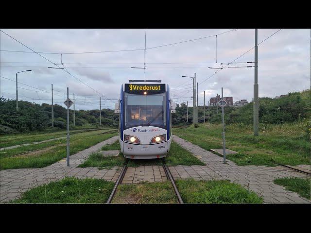 HTM RandstadRail 9 Scheveningen Noorderstrand - Den Haag Vrederust | 2024