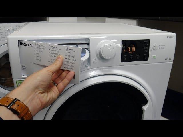 Hotpoint RDGE9643W 1400 Spin 9Kg Washer Dryer