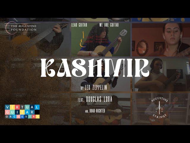 Led Zeppelin - Kashmir - Lead Guitar feat. Douglas Lora - Virtual Guitar Orchestra