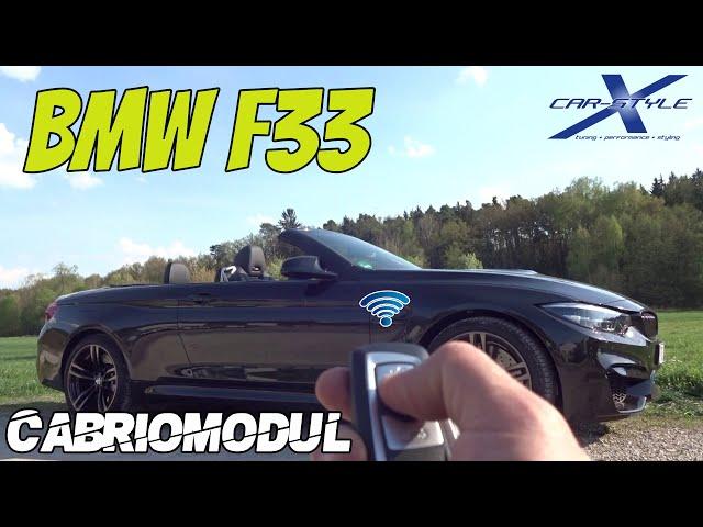 Cabriomodul, Dachmodul, Verdeckmodul - XCar-Style passend für BMW 4er F33 F83 4-Series M4