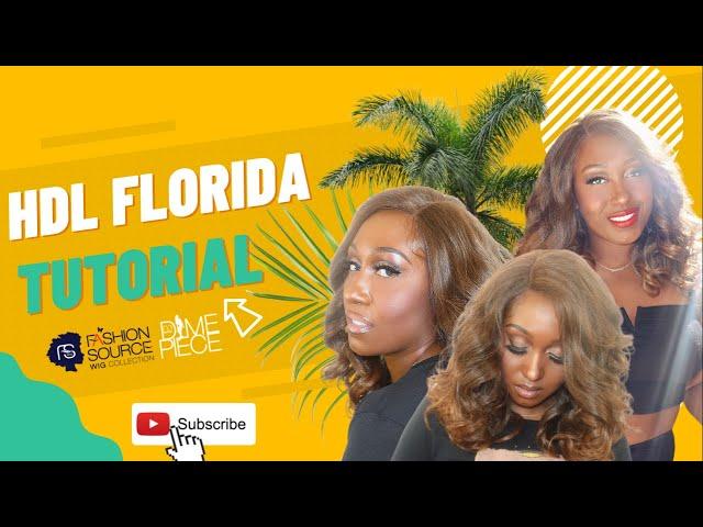 Fashion Source Wigs HDL FLORIDA!  Hi Def Lace! Review + Tutorial@RastAfri_Braid