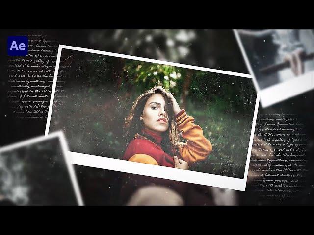 Photo Gallery Slideshow In After Effects | After Effects Tutorial | Effect For You