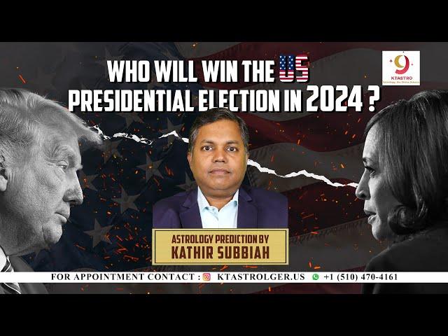 Who Will Win the US Presidential Election in 2024? Astrologer Kathir Subbiah