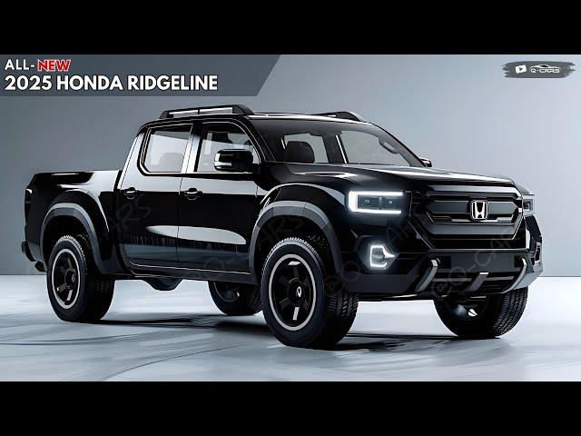 2025 Honda Ridgeline  Revealed - Powerful, Rugged And More Efficient !!