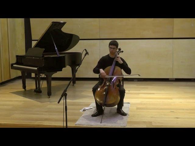 J.S.Bach Suite No.3 for Solo Cello: Prelude- Guy Tal