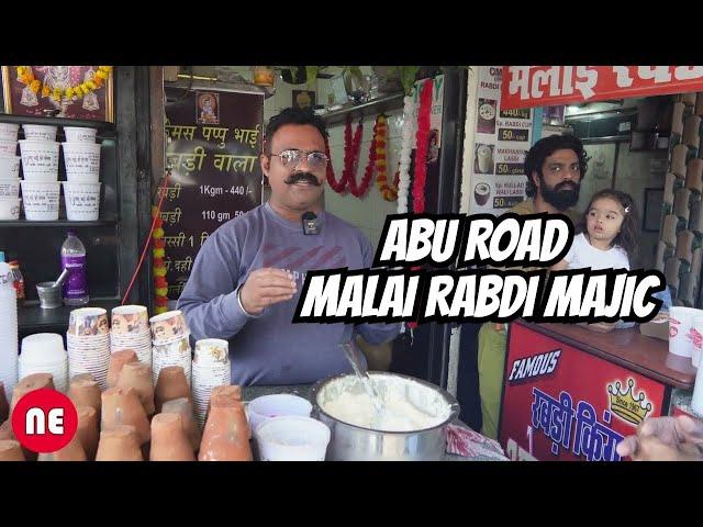 Abu Road Street Food | Abu Road Rabdi | Abu Road Rabdi Malai | Rabdi Malai Rajisthan |