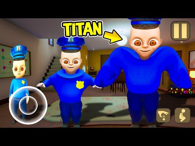 WHAT IF We Build MASSIVE Police VS The Baby In Yellow