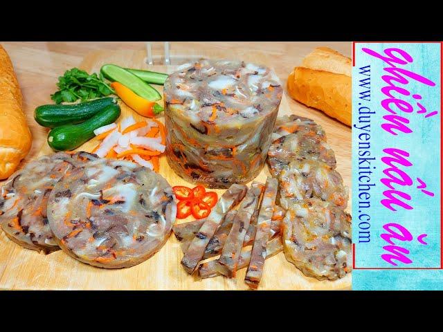 Cách Làm Sạch Nguyên Liệu Cho Món Giò Thủ | Chả Lạnh Nam Bộ By Duyen's Kitchen | Ghiền nấu ăn