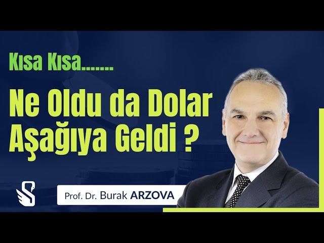 Ne Oldu da Türk Lirası Değer Kazanıyor ?| Prof.Dr. Burak ARZOVA