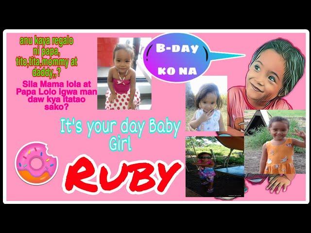 Ruby's 4th Birthday,,/Kuya Otep TV