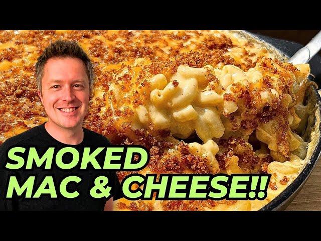 AWESOME Smoked Mac and Cheese!!! | Pit Boss Macaroni and Cheese Recipe