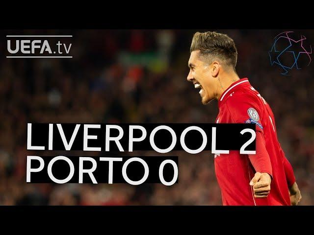 LIVERPOOL 2-0 PORTO #UCL HIGHLIGHTS