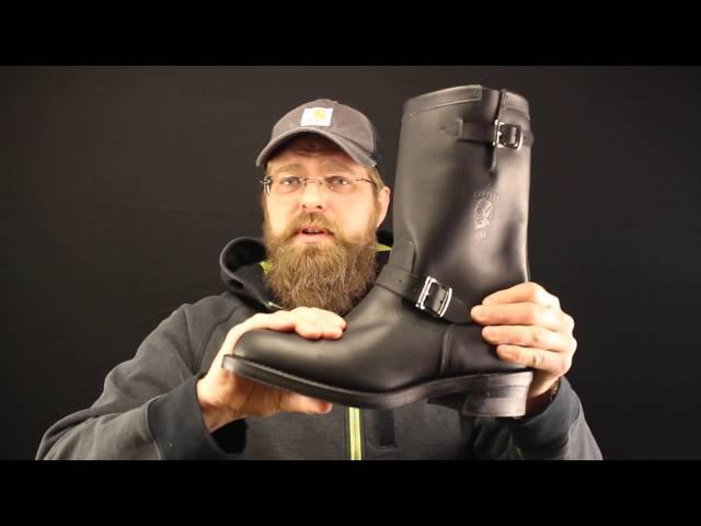 CHIPPEWA 11" BLACK ENGINEER  BOOTS #97863 [The Boot Guy Review]