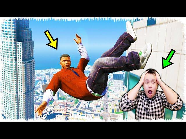 GTA 5 - Қызықты сәттер #1 Реакция