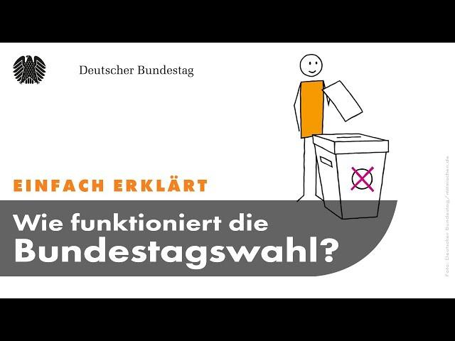 Einfach erklärt: Wie funktioniert die Bundestagswahl?