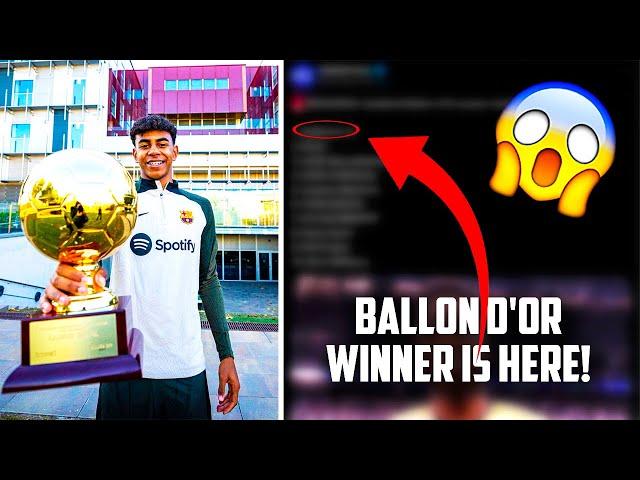 SHOCKING BALLON D'OR WINNER IS REVEALED! You won't believe who is the WINNER!